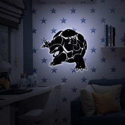 Pokemon Golem Metal Signs
