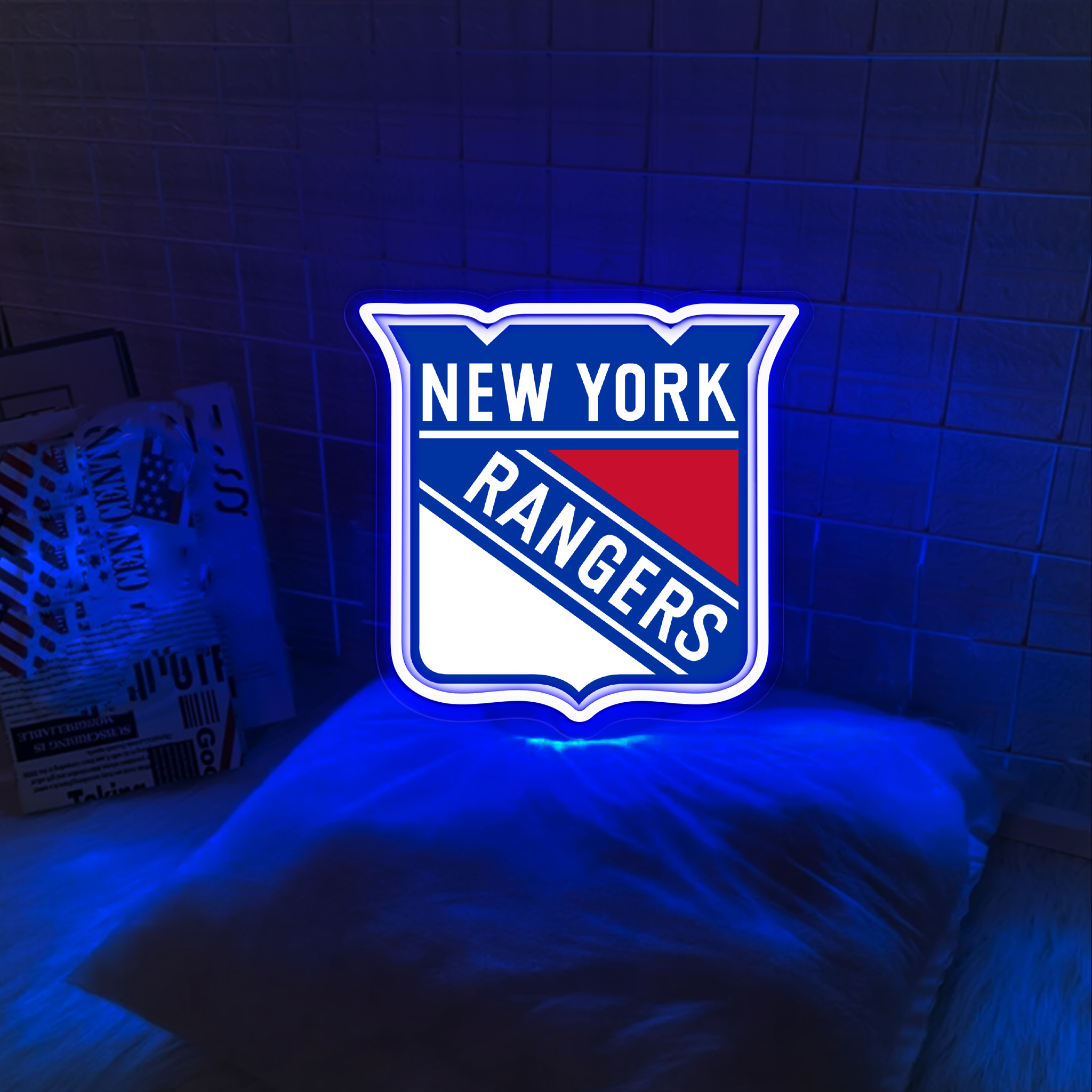 Ice Hockey New York Rangers UV Sign