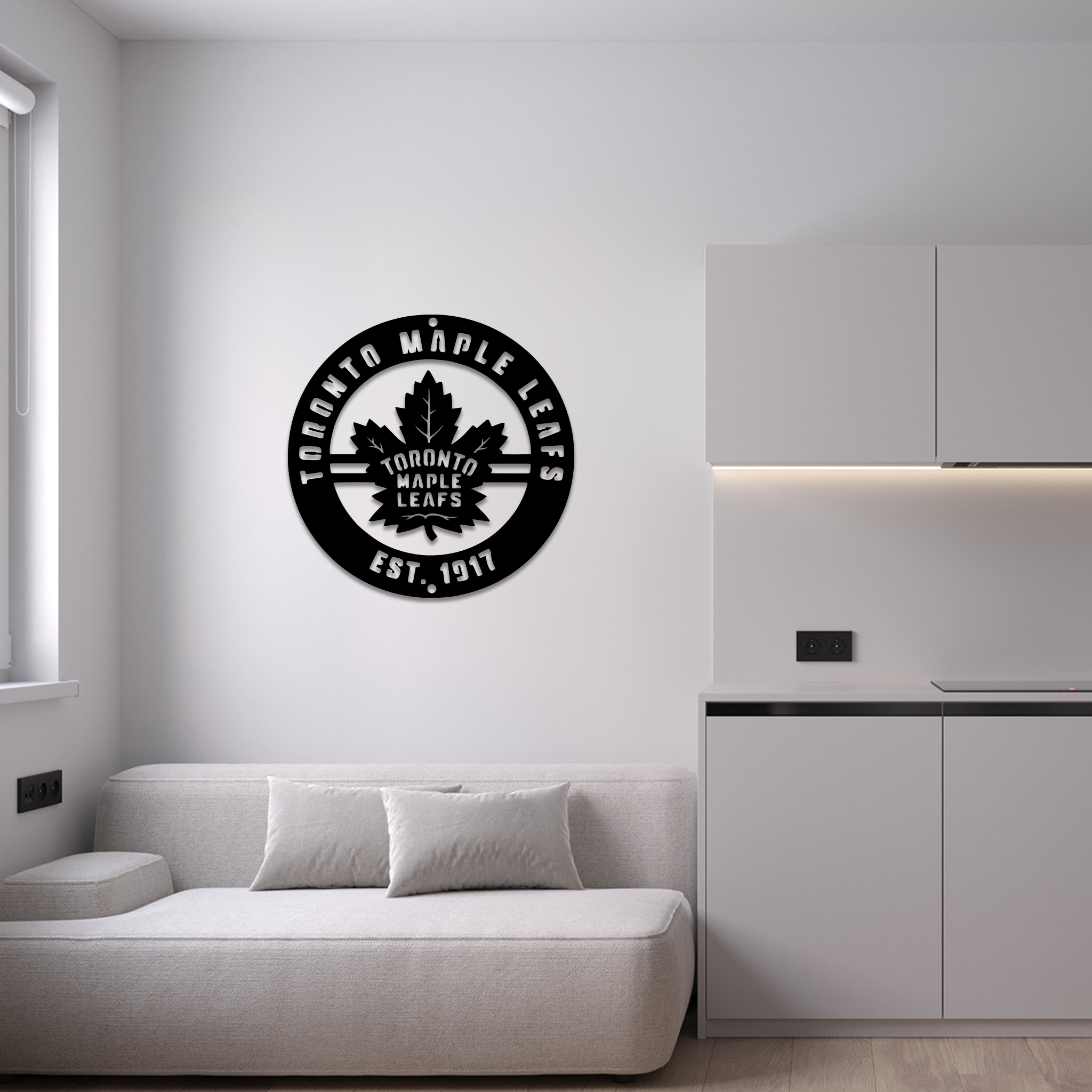 Ice Hockey Toronto Maple Leafs Metal Sign
