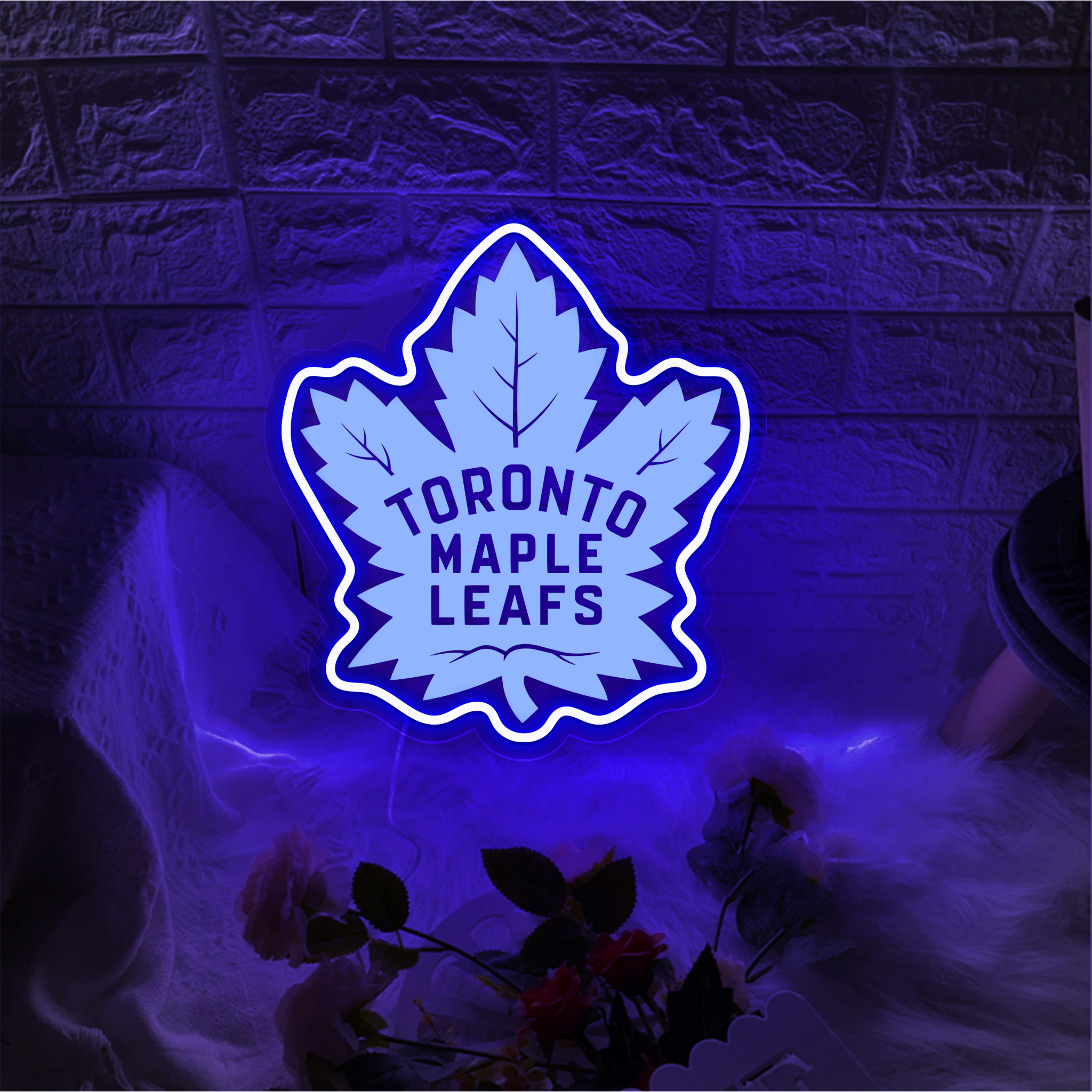 Toronto Maple Leafs Ice Hockey Laser Signs