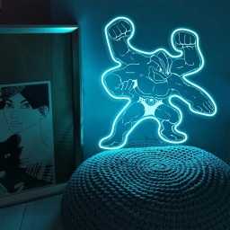 Pokemon Machamp Laser Signs