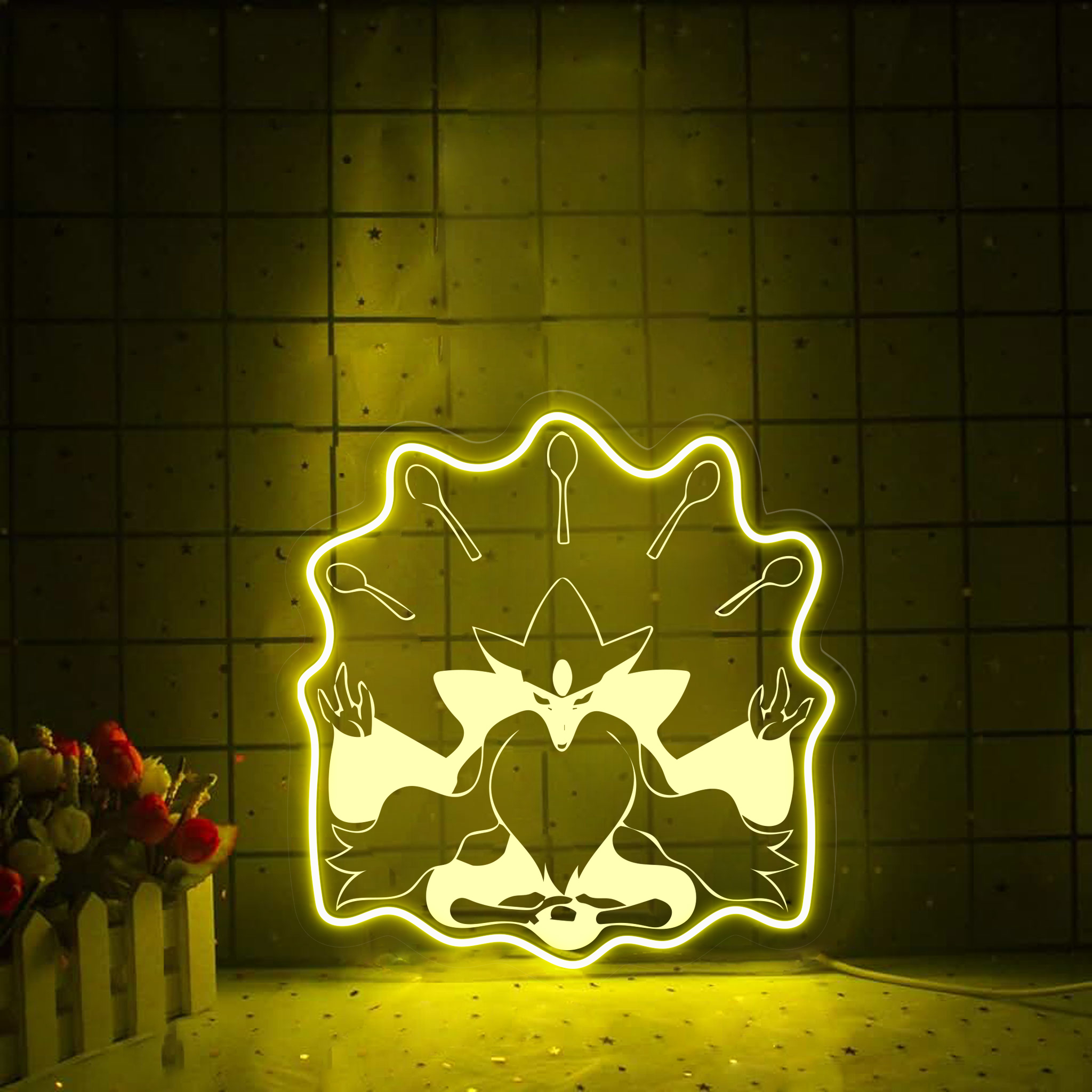 Pokemon Alakazam Laser Signs