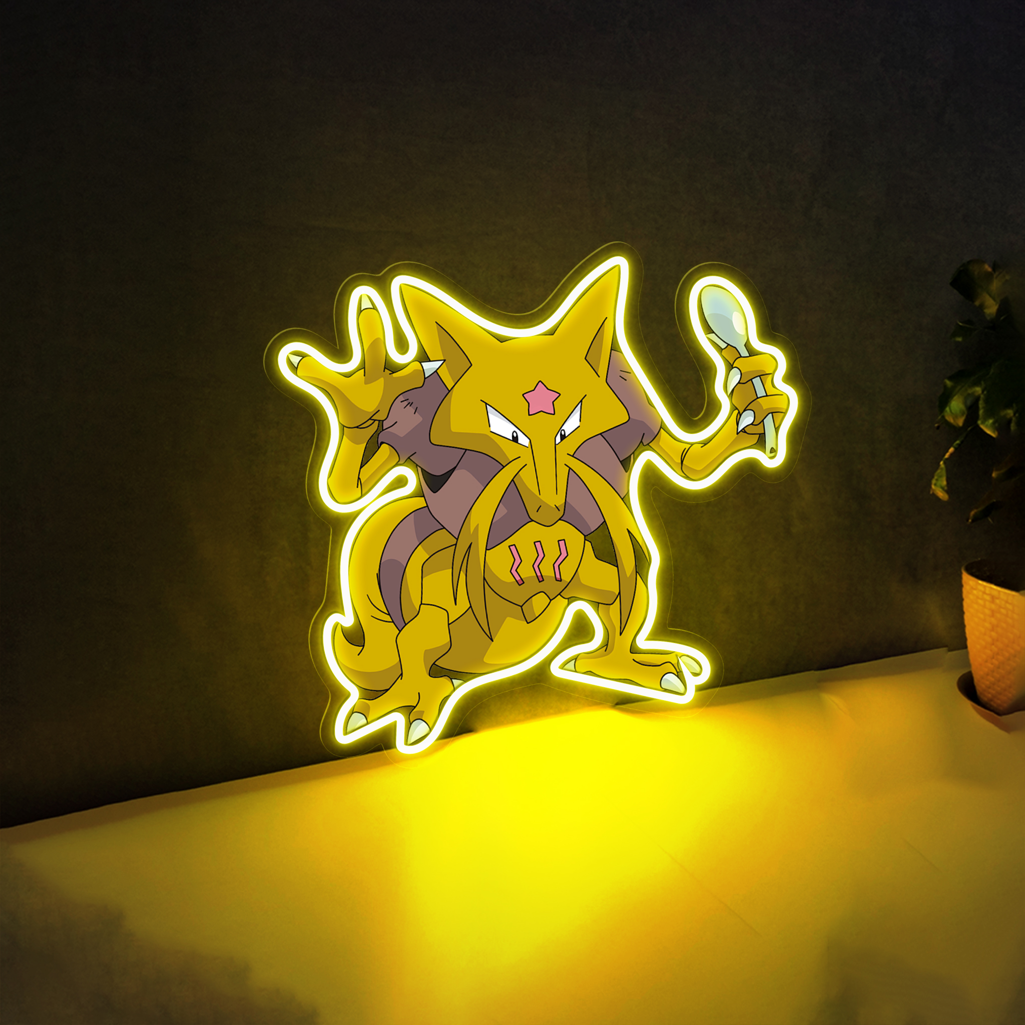 Pokemon Kadabra UV Signs