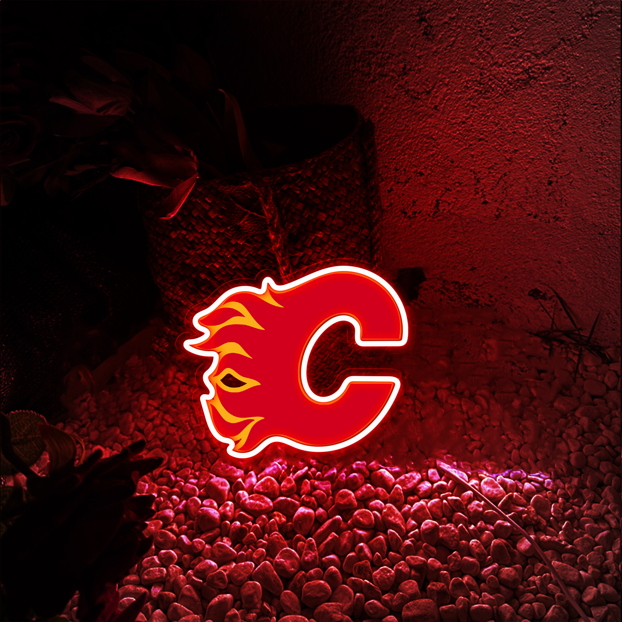 Calgary Flames Ice Hockey UV Signs