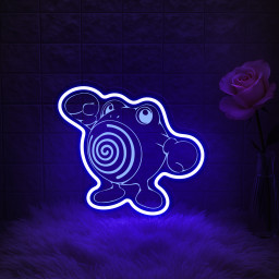 Poliwag Pokemon Laser Signs