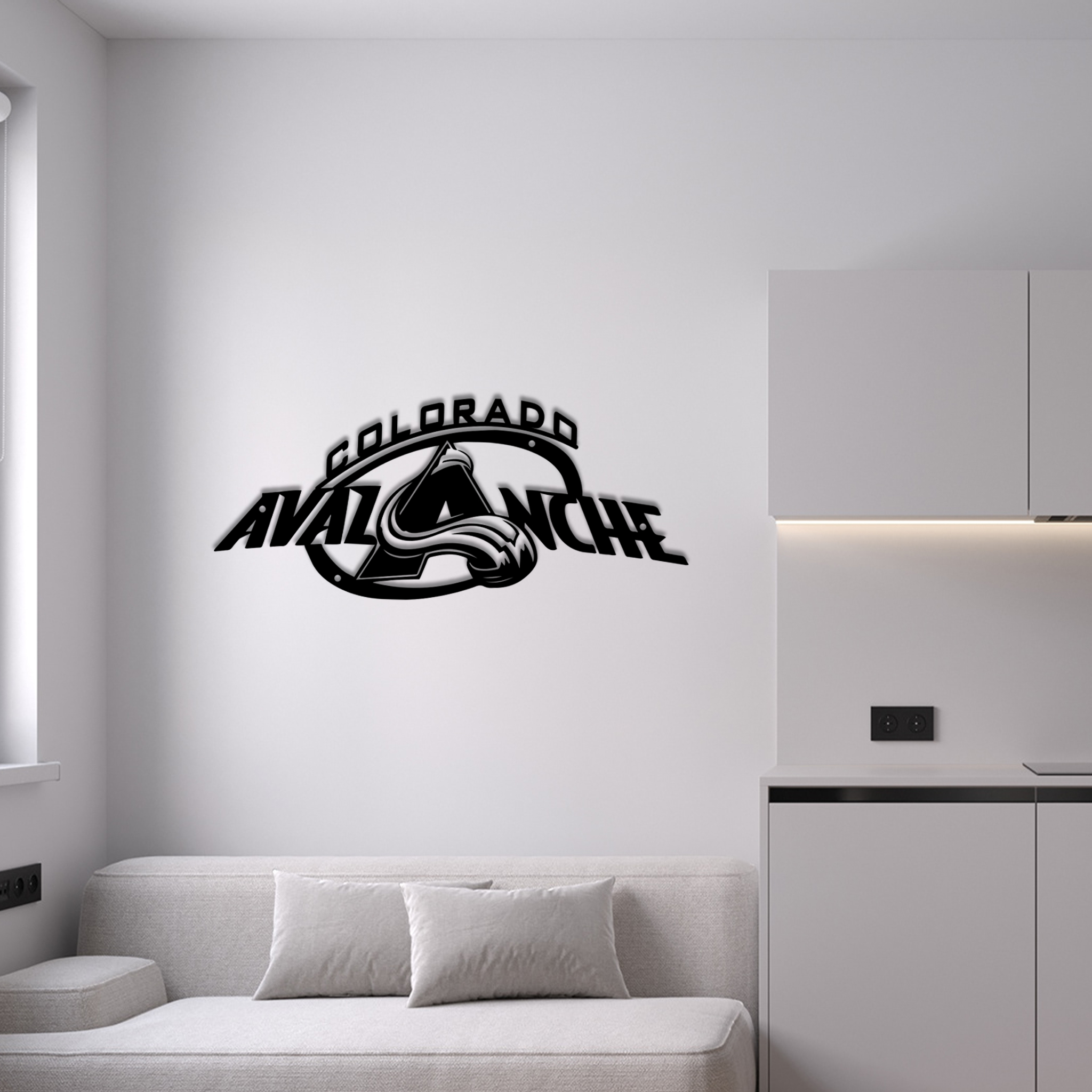 Ice Hockey Colorado Avalanche Metal Signs