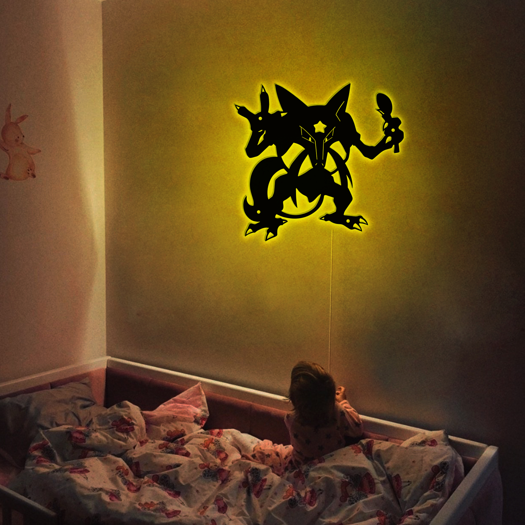 Pokemon Kadabra Metal Signs