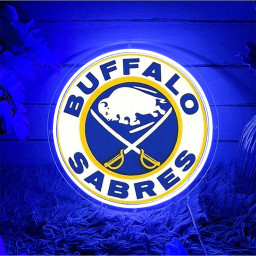 Ice Hockey Buffalo Sabres UV Sign Wall Decor