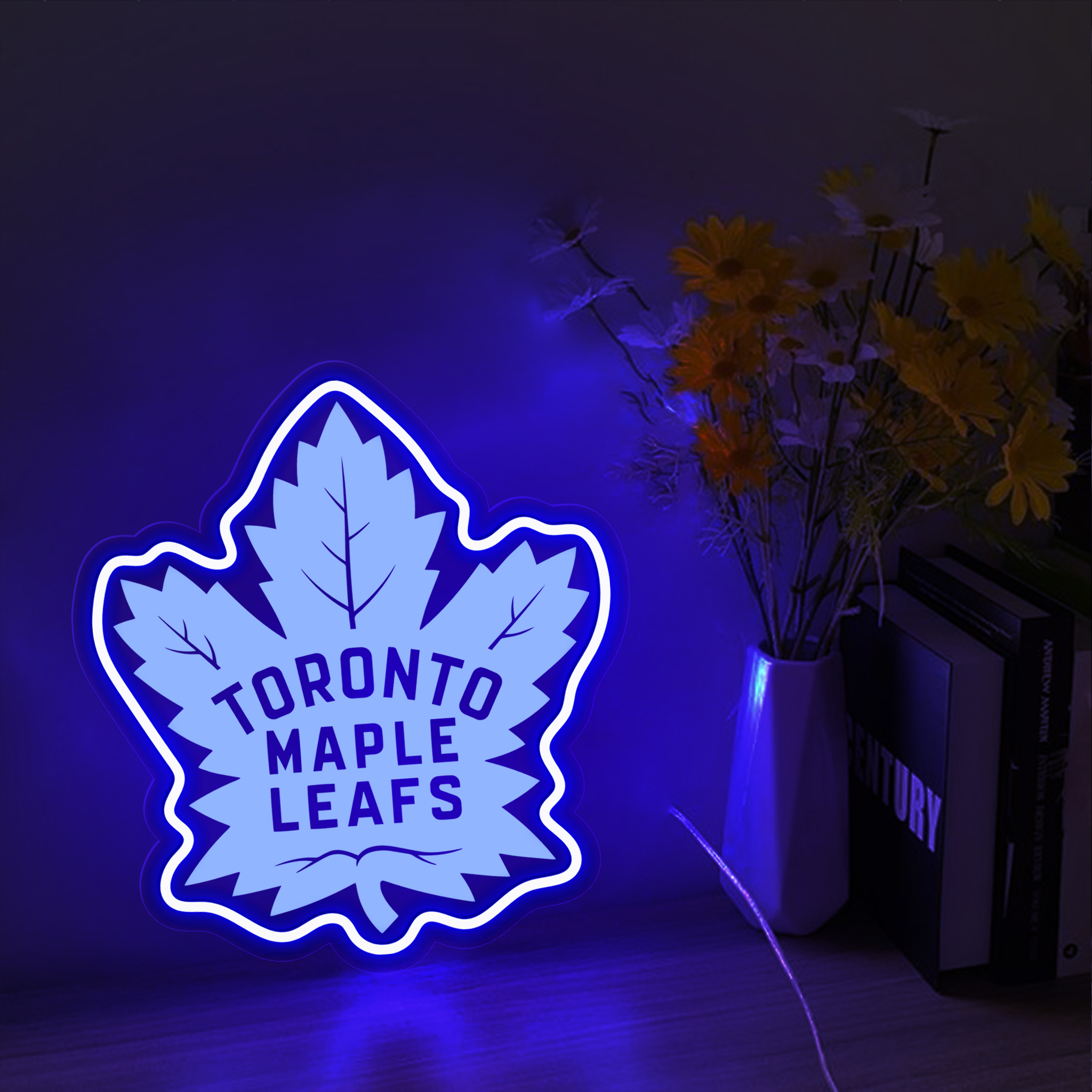 Toronto Maple Leafs Ice Hockey Laser Signs