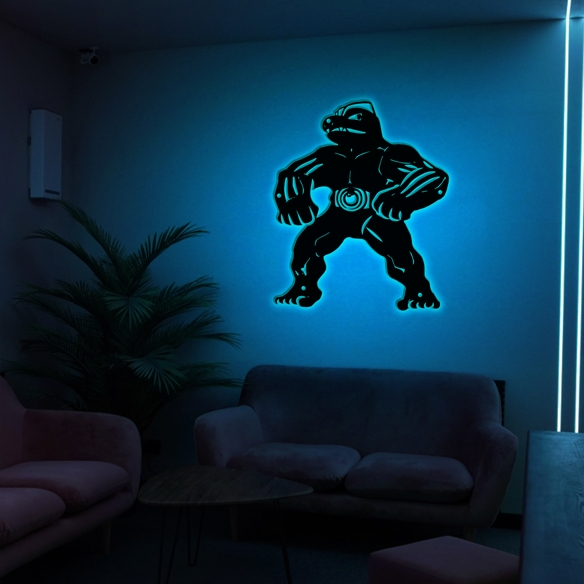 Machoke Pokemon Metal Signs