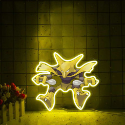 Alakazam Pokemon UV Signs