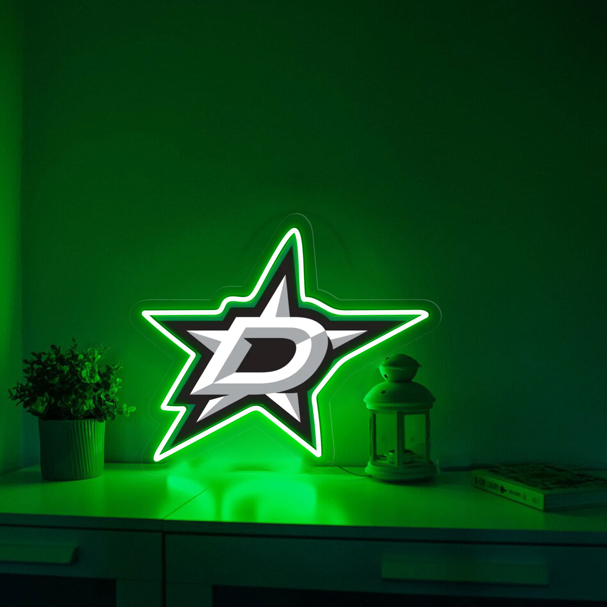 Ice Hockey Dallas Stars UV Signs