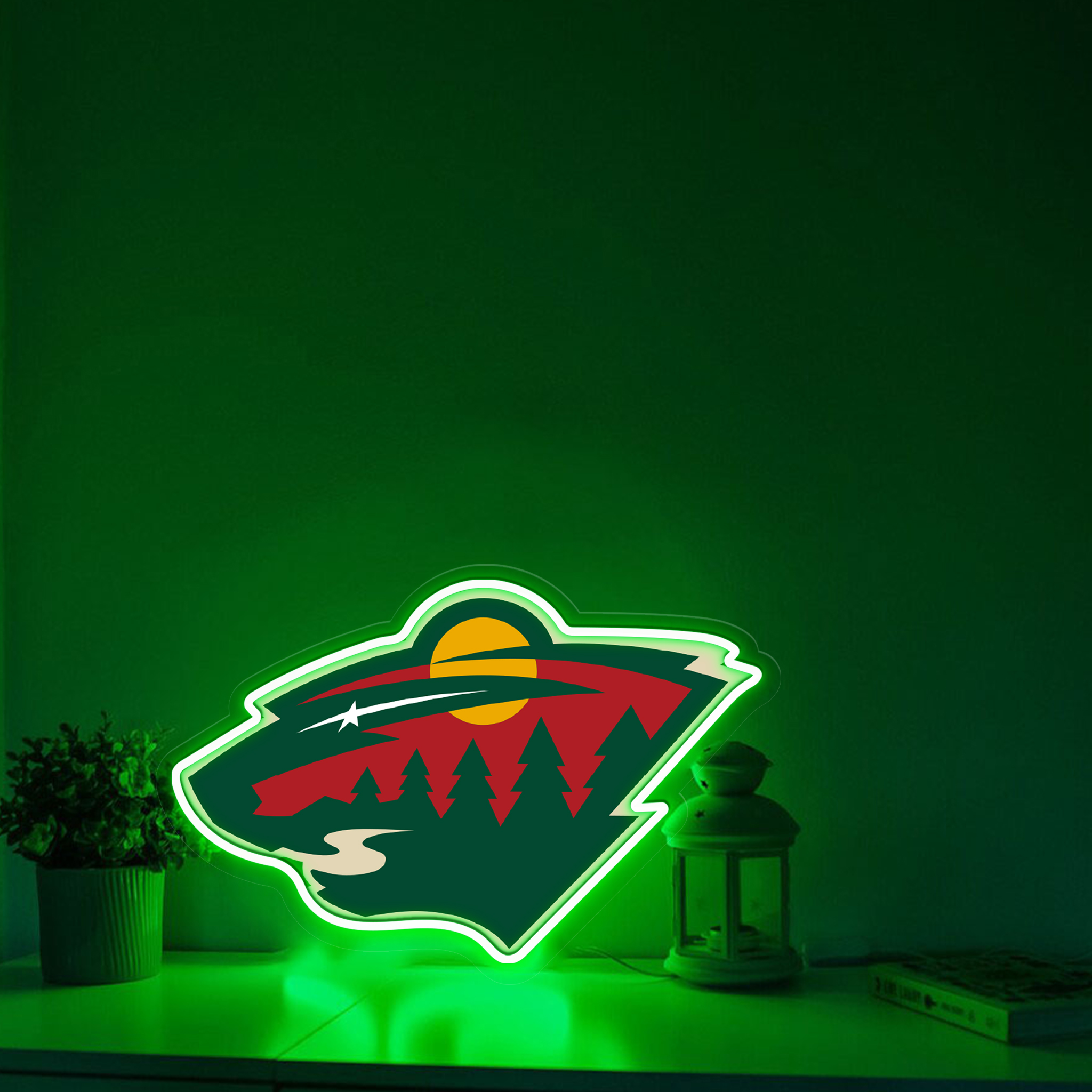 Ice Hockey Minnesota Wild UV Signs