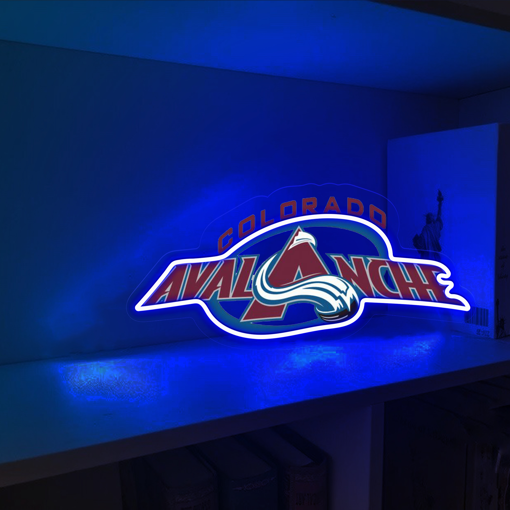 Ice Hockey Colorado Avalanche UV Signs