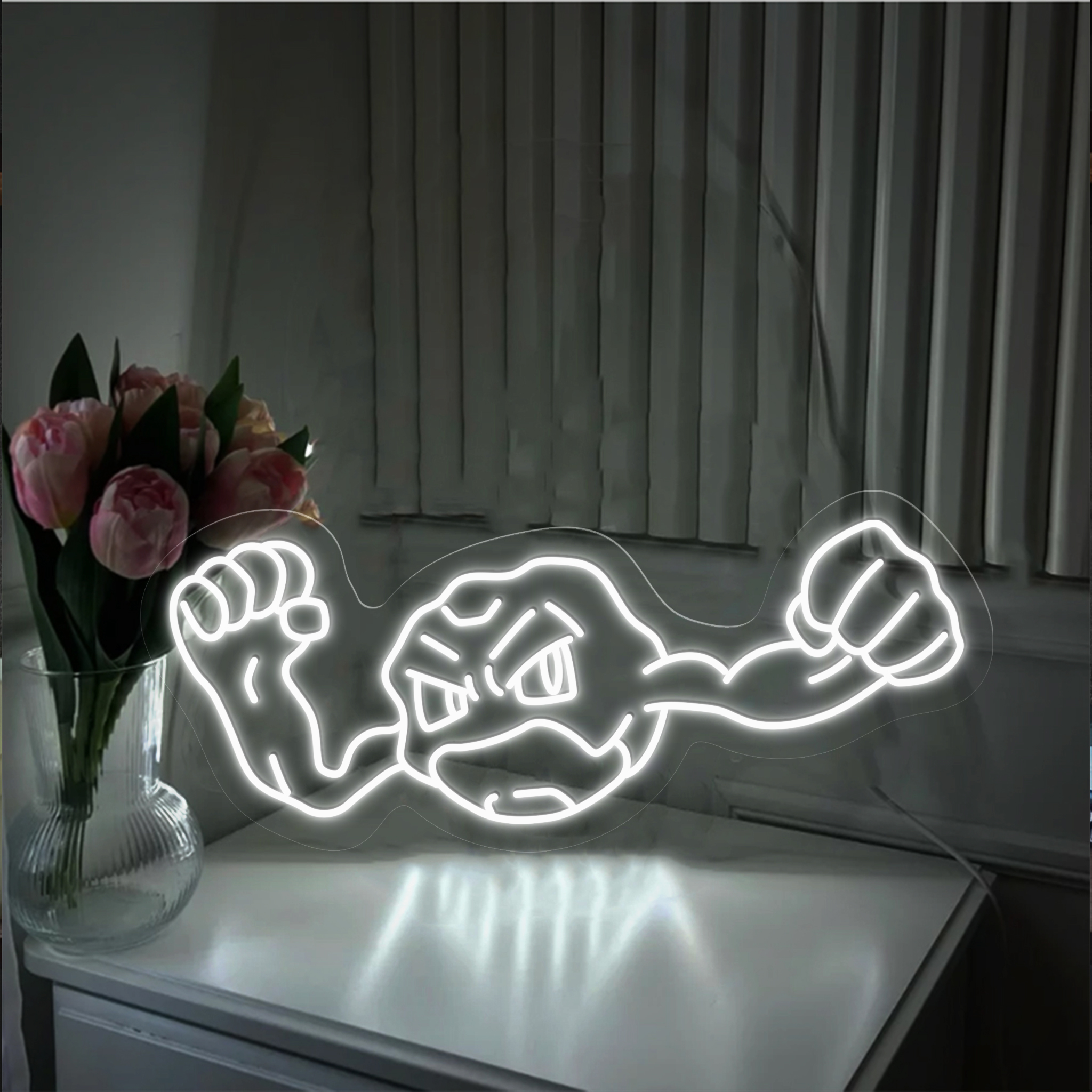 Pokemon Geodude Neon Signs