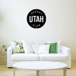 Ice Hockey Utah Hockey Club Metal Signs
