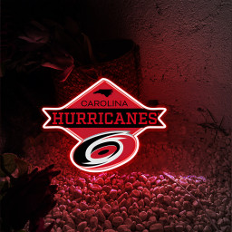 Carolina Hurricanes Ice Hockey UV Sign
