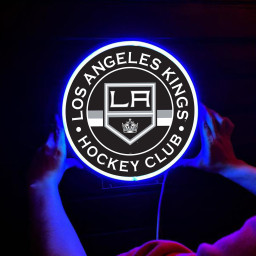 Los Angeles Kings Ice Hockey UV Signs