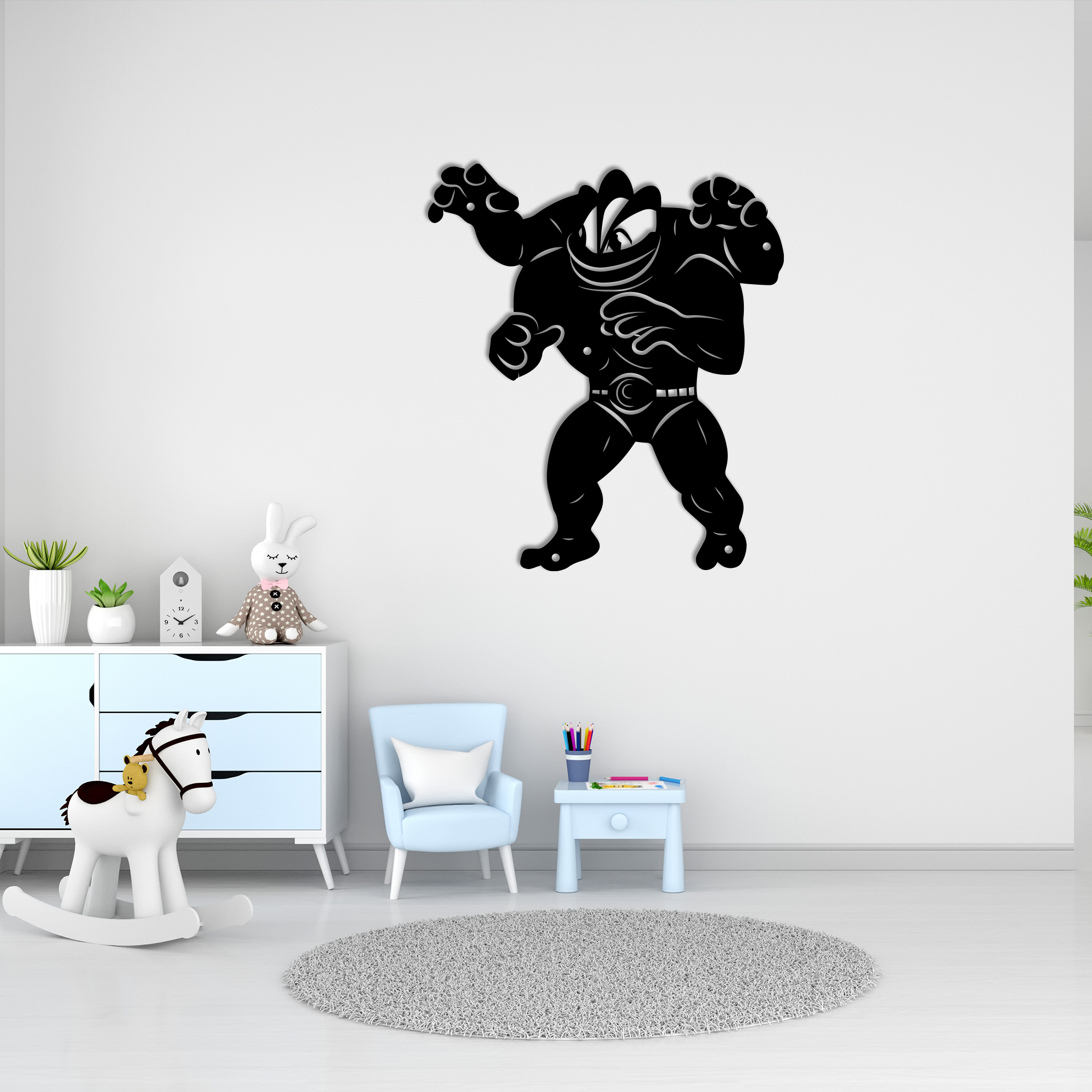 Machamp Pokemon Metal Signs