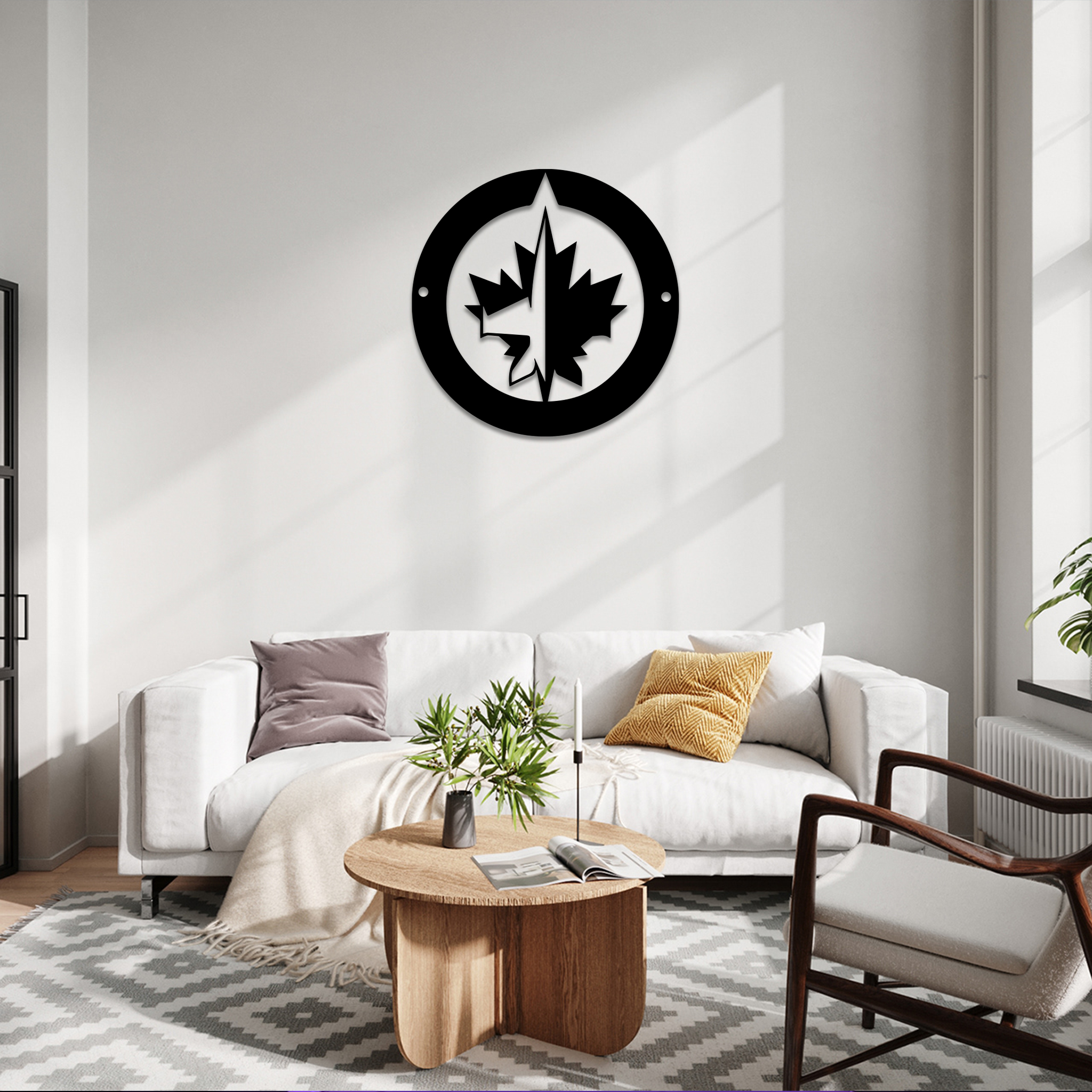 Winnipeg Jets Ice Hockey Metal Signs