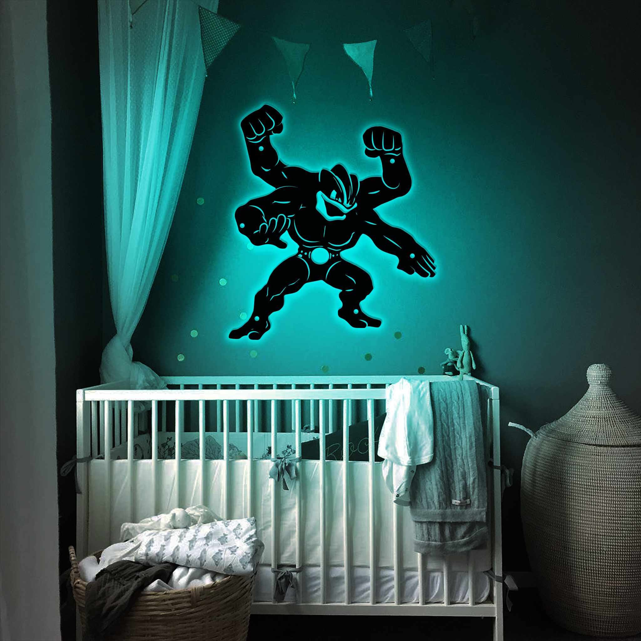 Pokemon Machamp Metal Signs