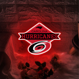 Carolina Hurricanes Ice Hockey UV Sign