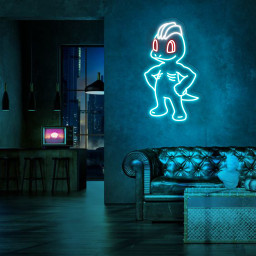 Pokemon Machop Neon Signs