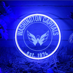 Washington Capitals Ice Hockey Laser Signs