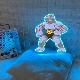 Machoke Pokemon UV Signs