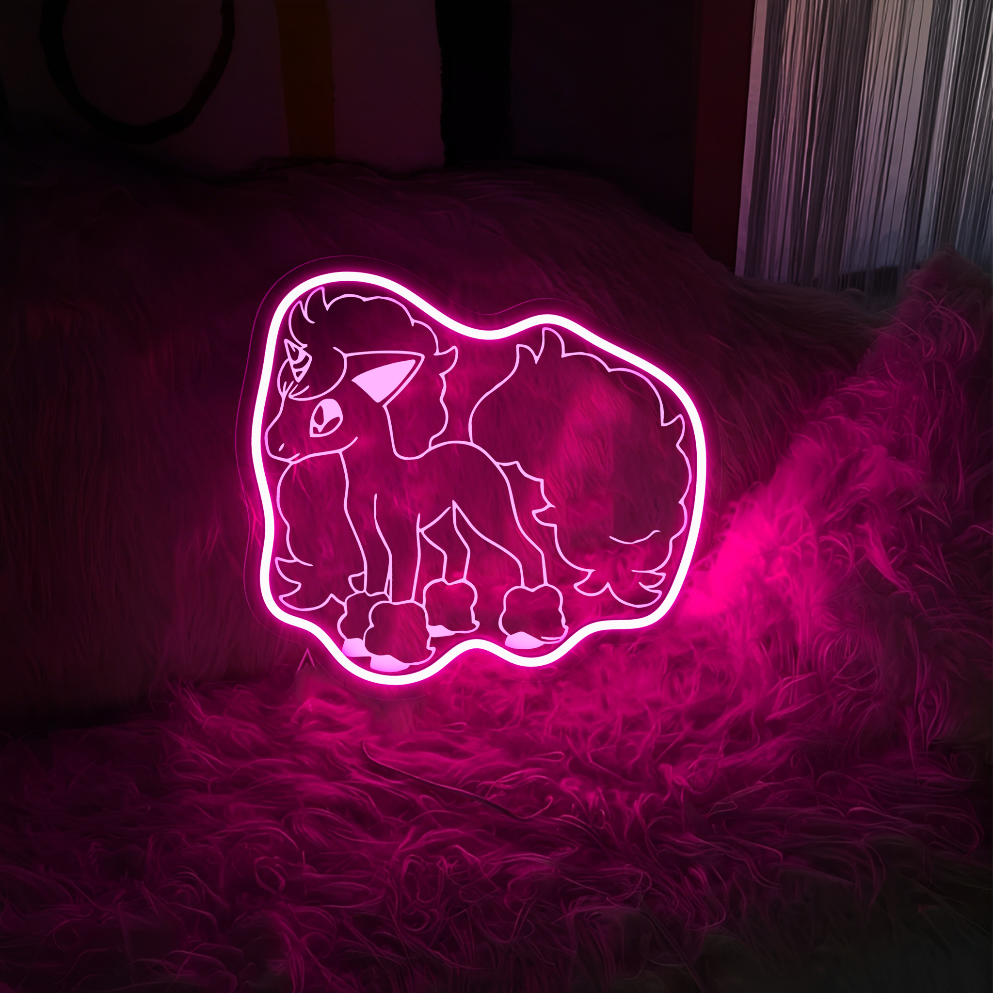 Ponyta Pokemon Laser Signs