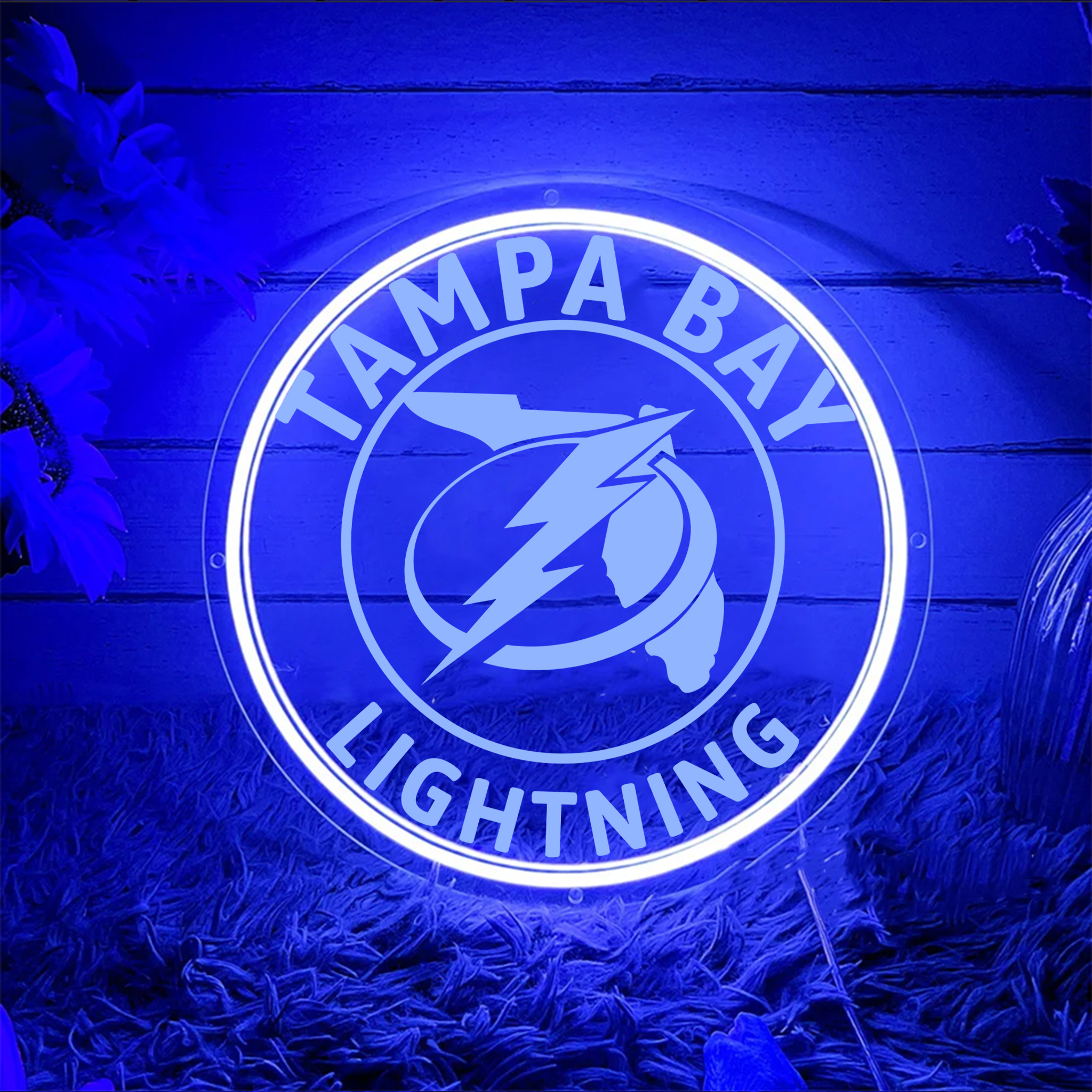Ice Hockey Tampa Bay Lightning Laser Sign