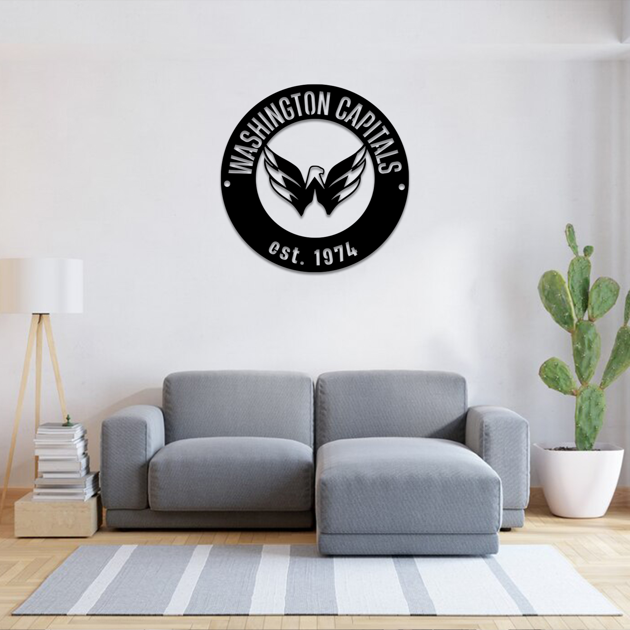 Washington Capitals Ice Hockey Metal Signs