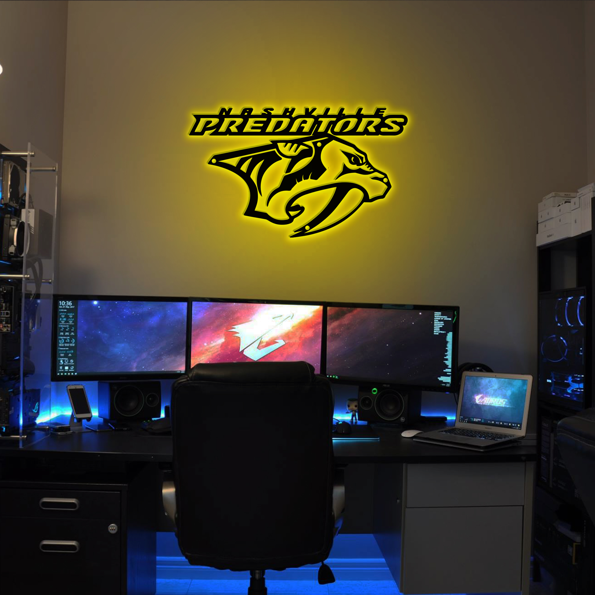 Ice Hockey Nashville Predators Metal Signs