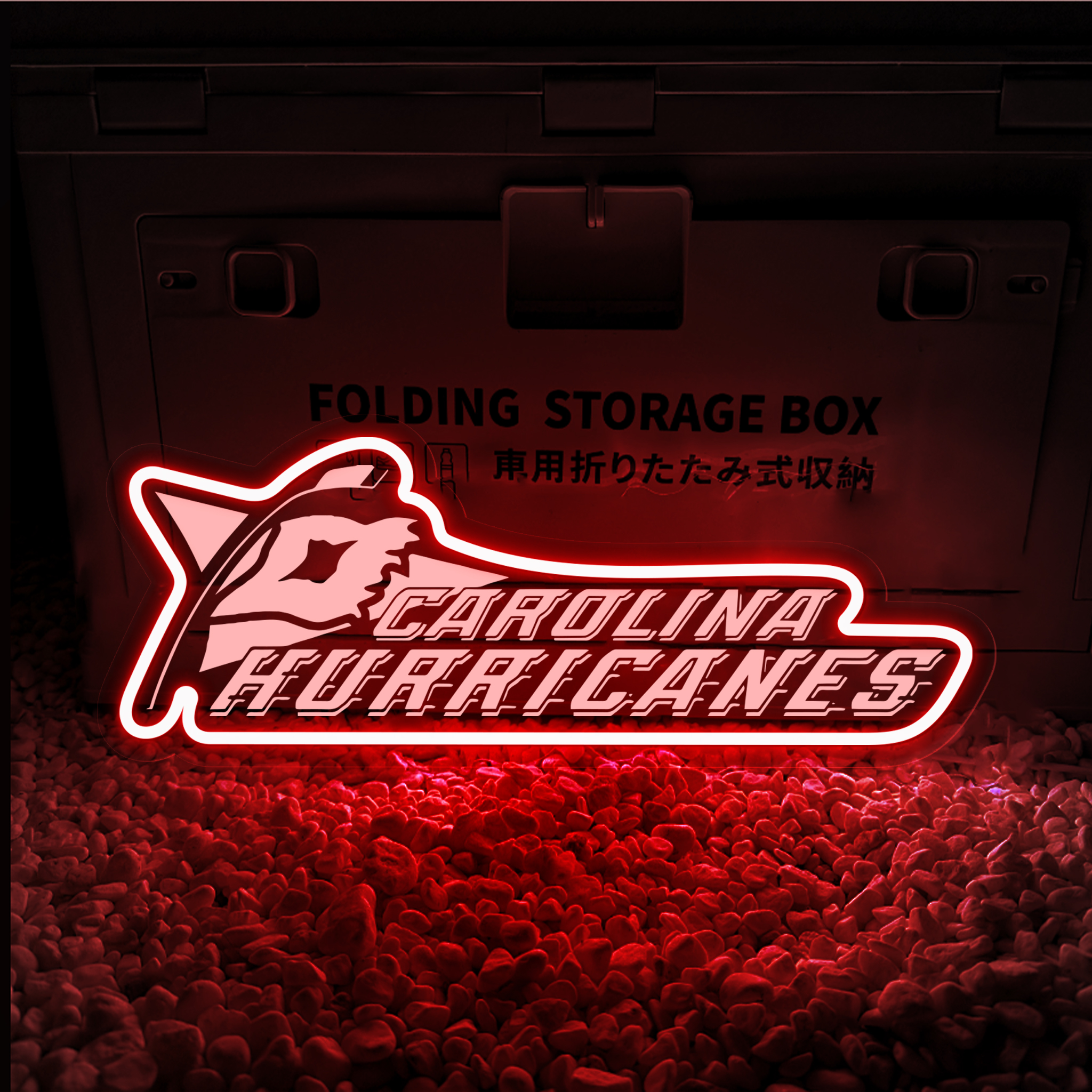 Carolina Hurricanes Ice Hockey Laser Signs