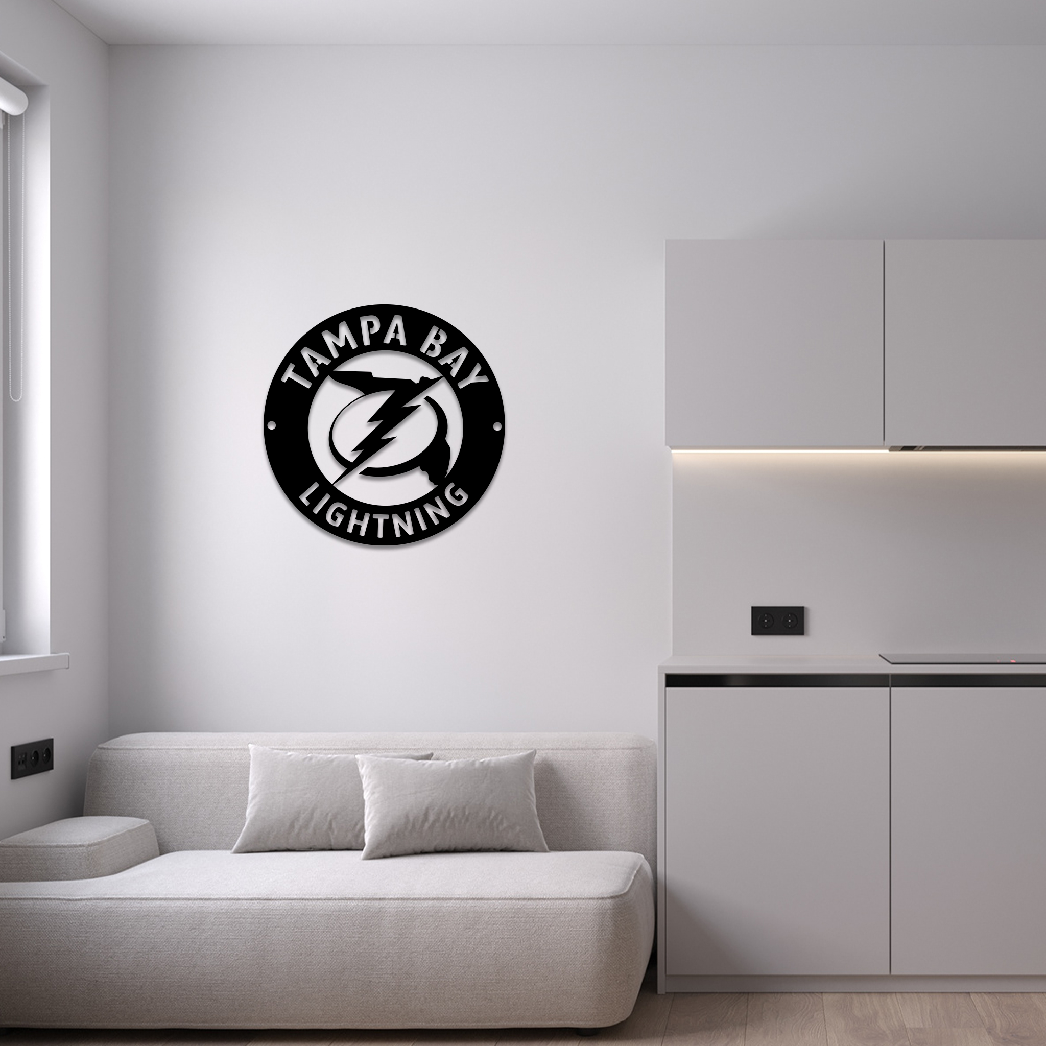 Ice Hockey Tampa Bay Lightning Metal Sign
