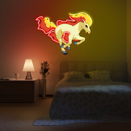 Pokemon Ponyta UV Signs