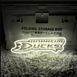 Ice Hockey Anaheim Ducks Laser Signs