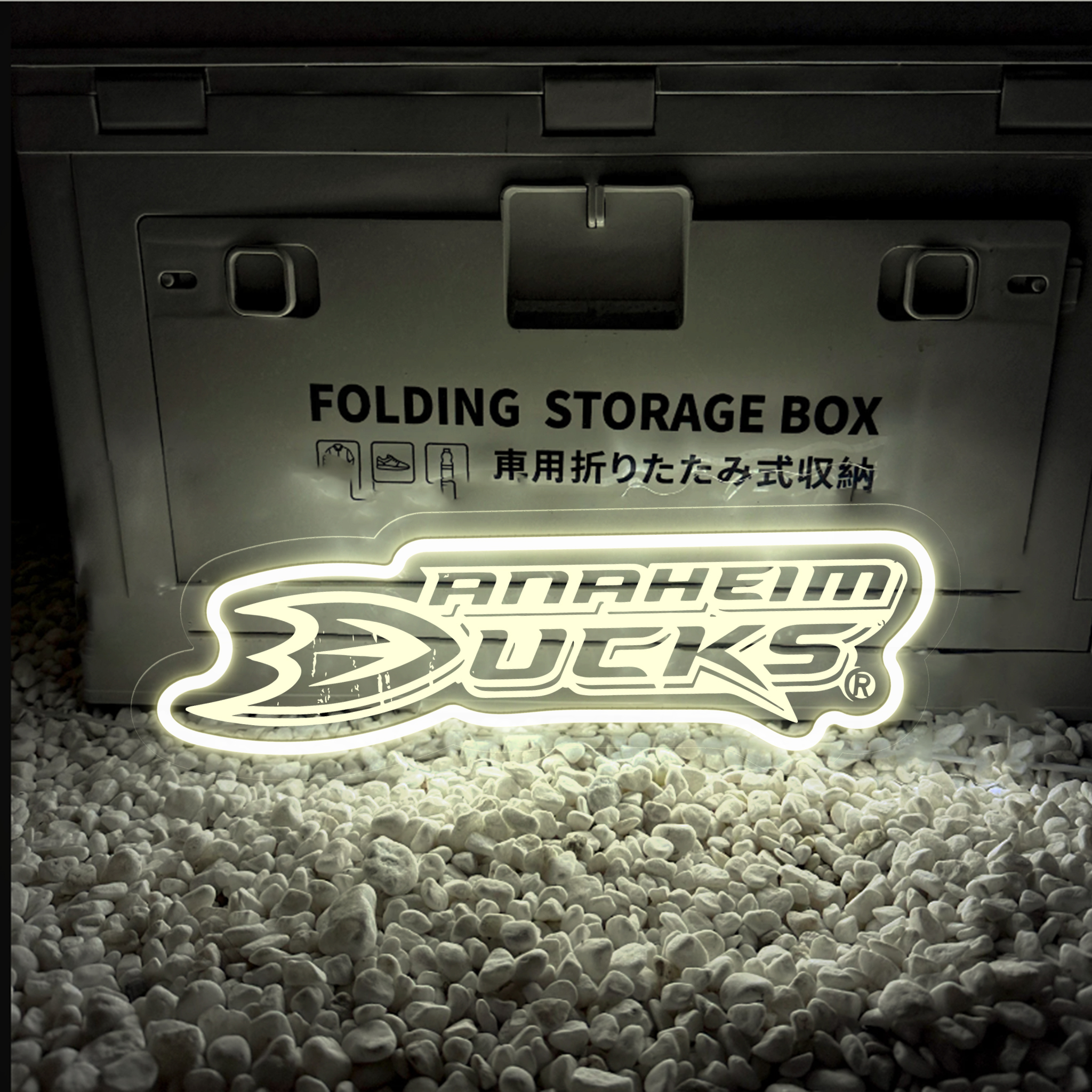 Ice Hockey Anaheim Ducks Laser Signs