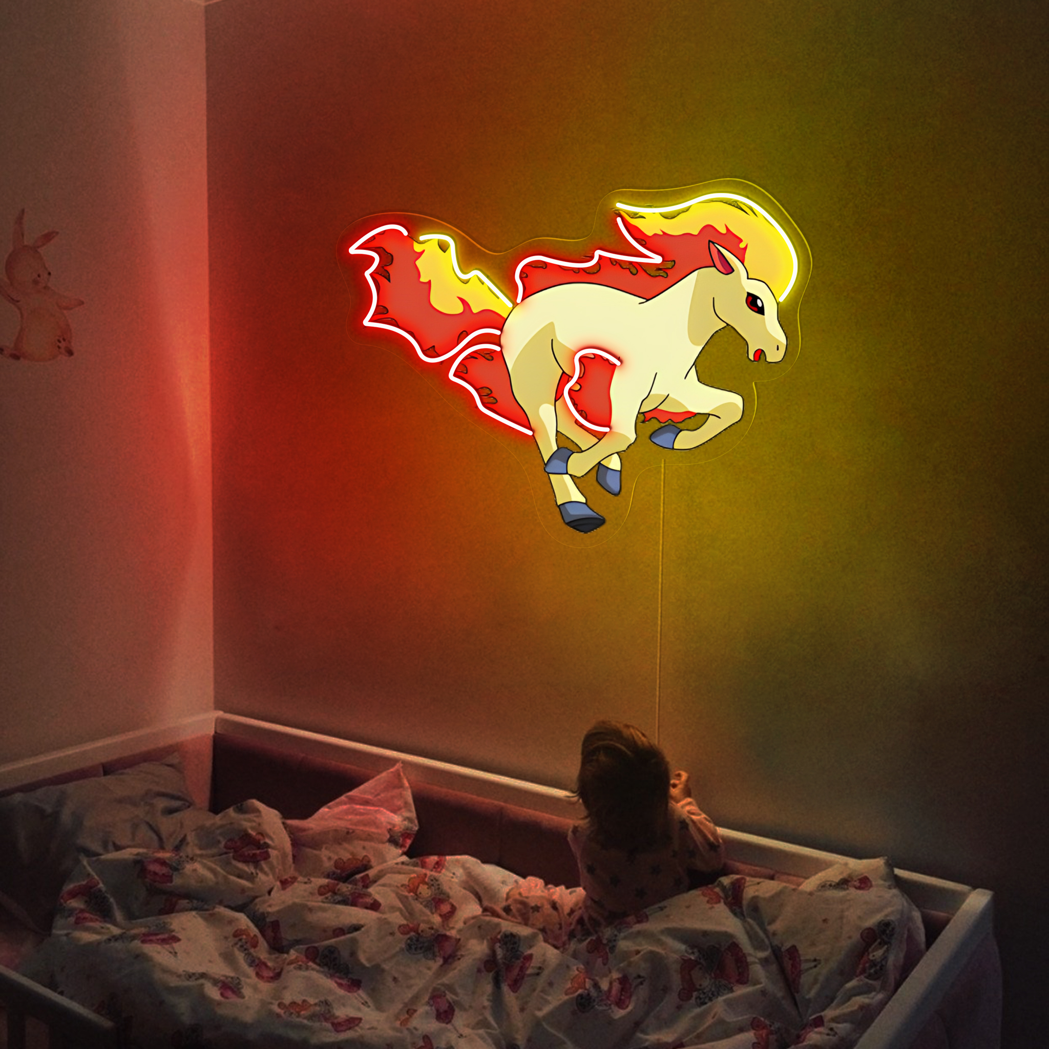 Pokemon Ponyta UV Signs
