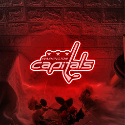 Ice Hockey Washington Capitals Laser Sign