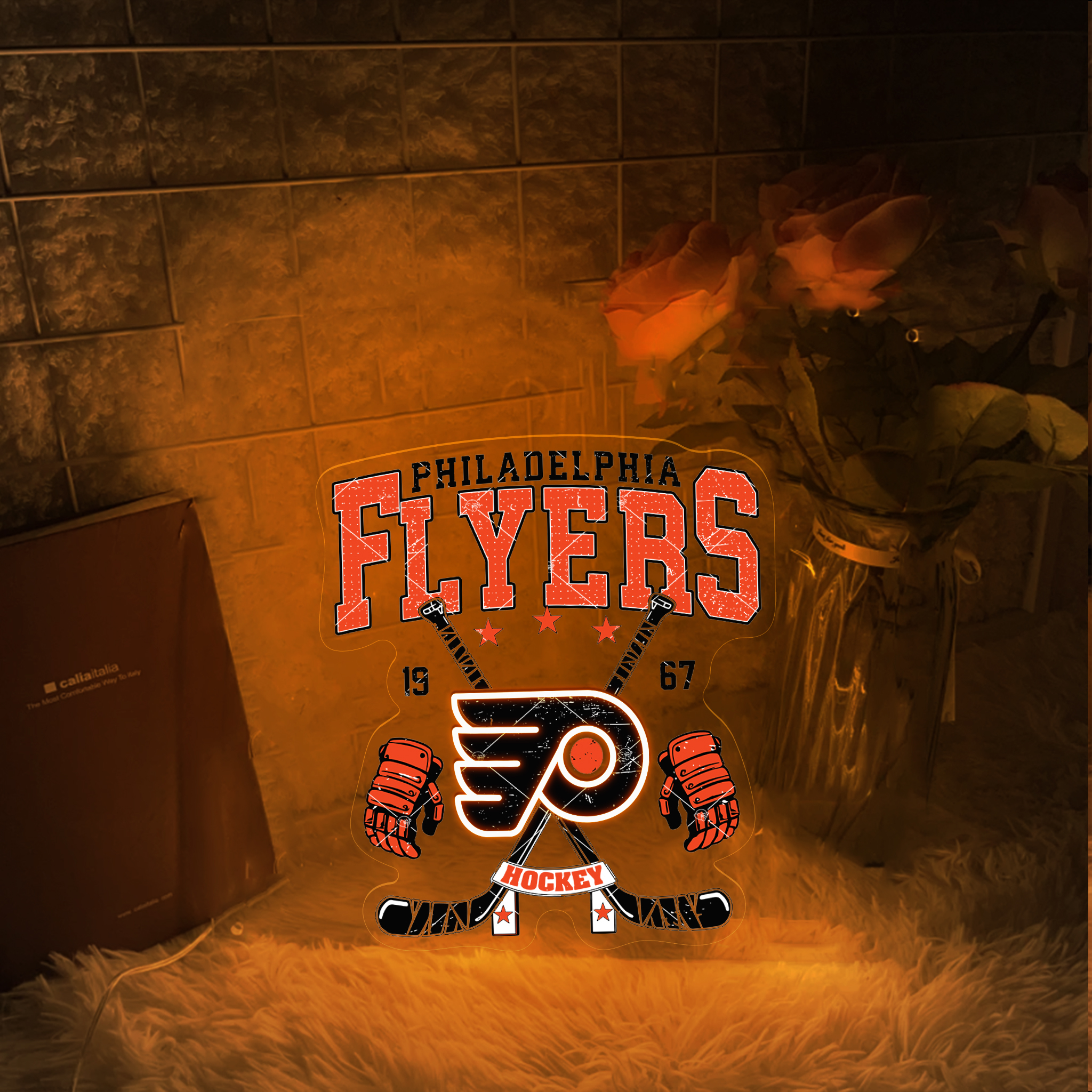 Ice Hockey Philadelphia Flyers UV Sign