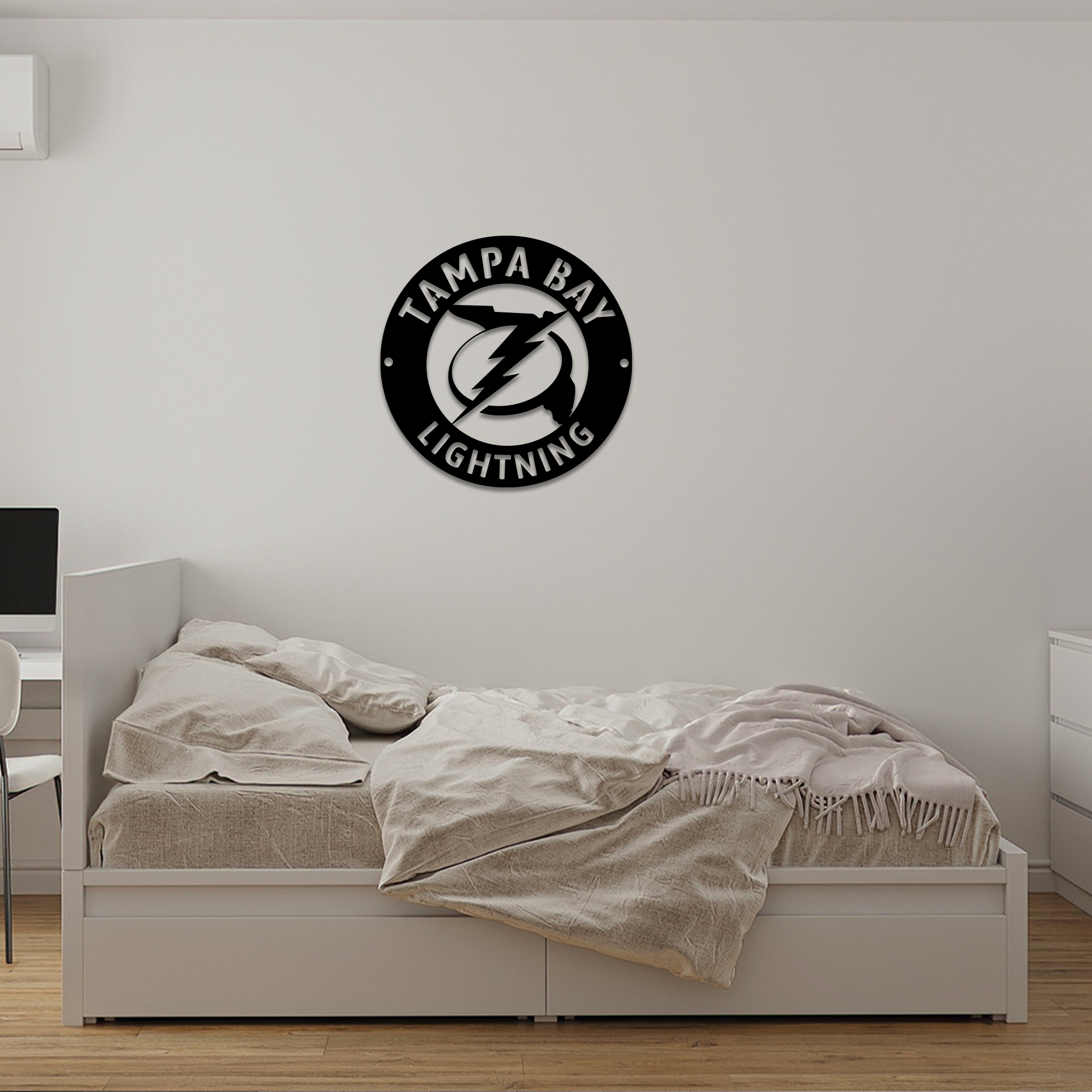 Ice Hockey Tampa Bay Lightning Metal Sign