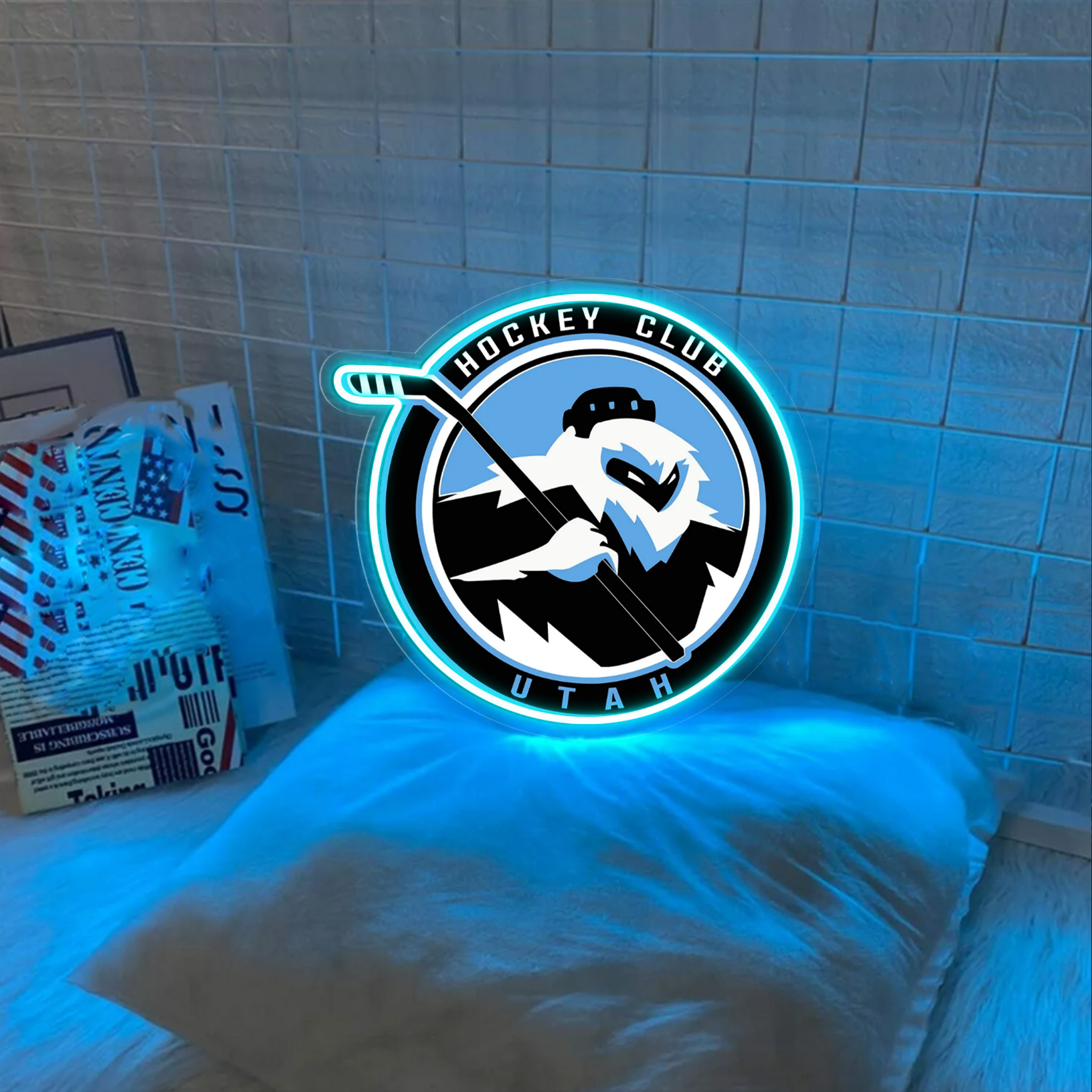 Utah Hockey Club Ice Hockey UV Signs