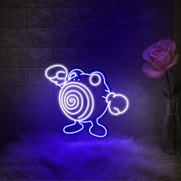 Poliwag Pokemon Neon Signs