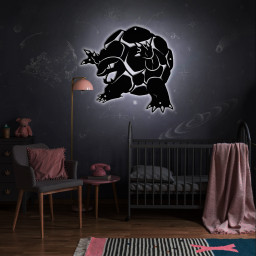 Pokemon Golem Metal Signs