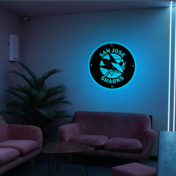 San Jose Sharks Ice Hockey Metal Signs