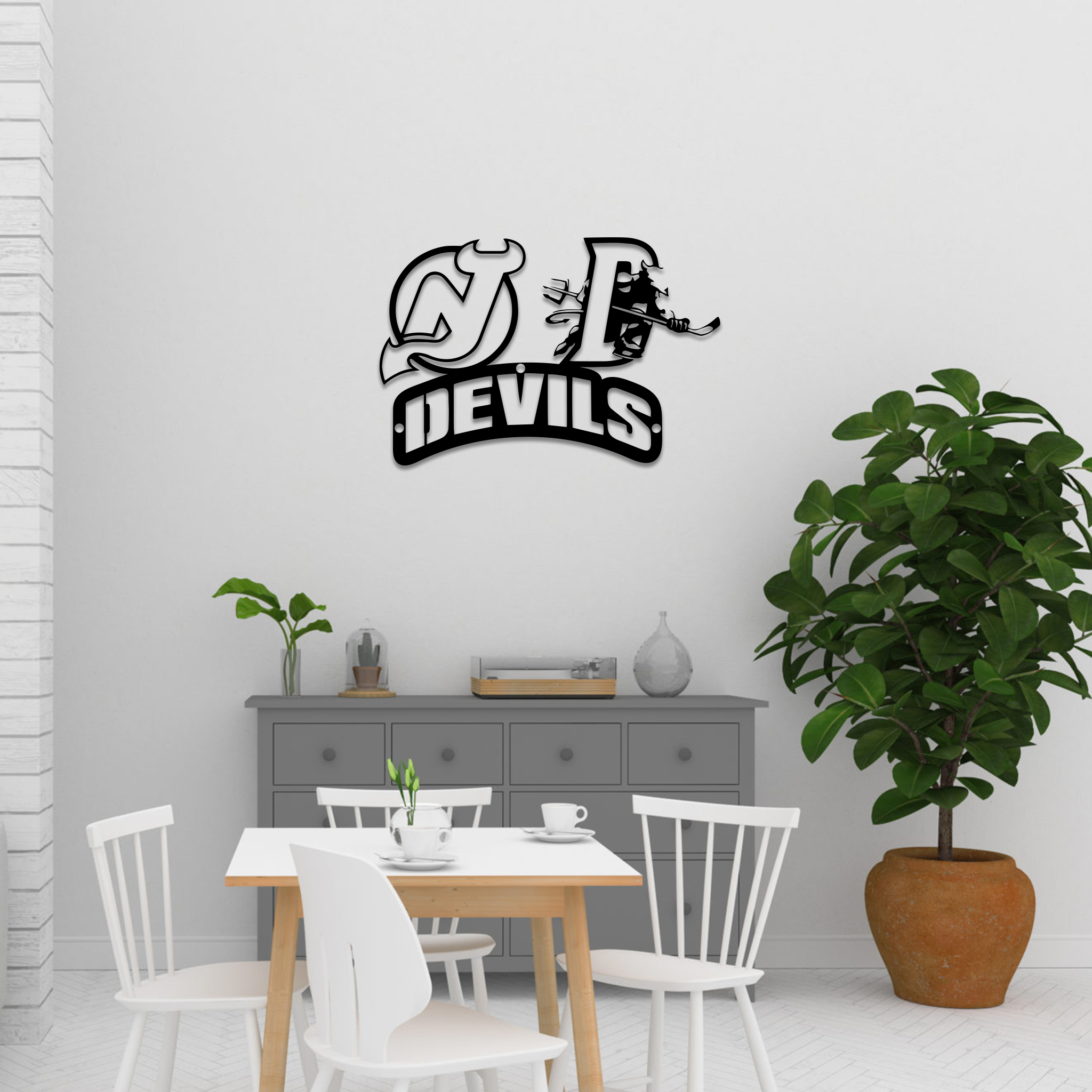Ice Hockey New Jersey Devils Metal Signs