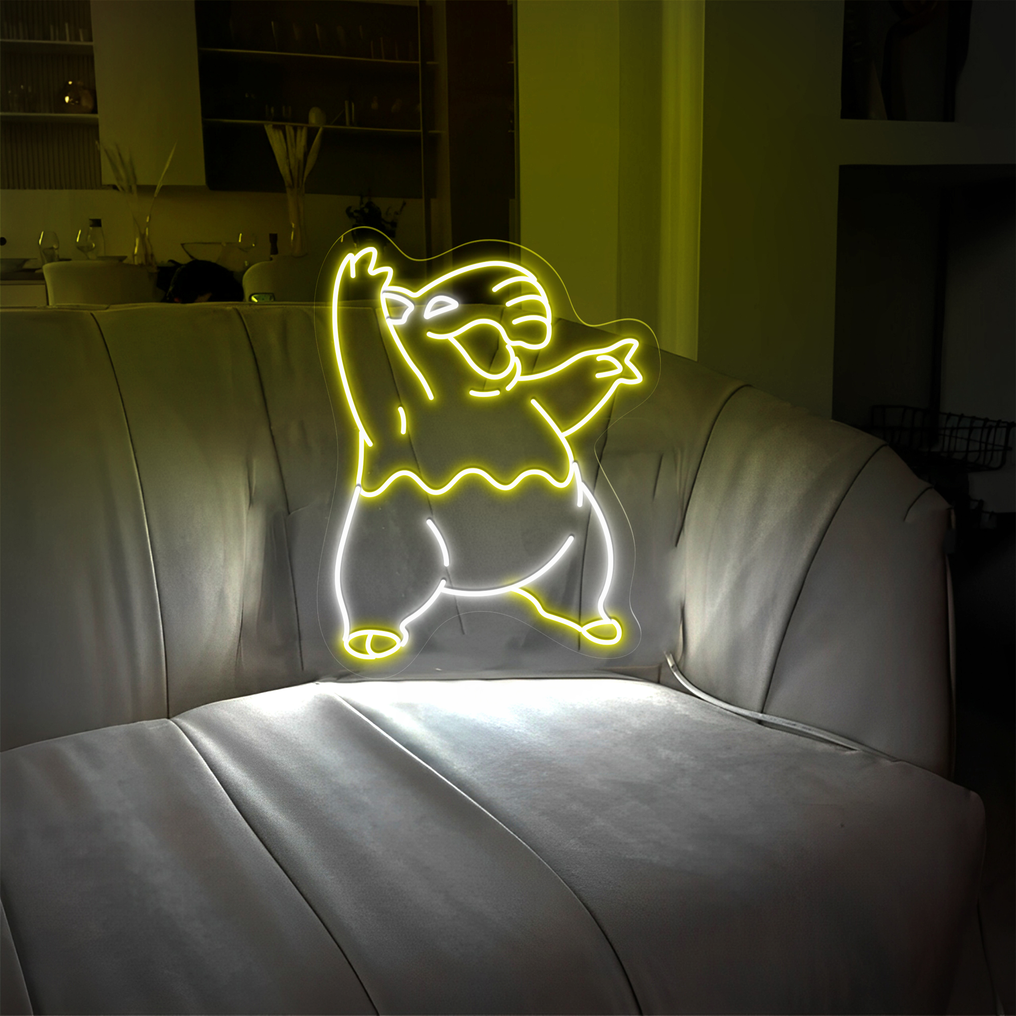 Drowzee Pokemon Neon Sign