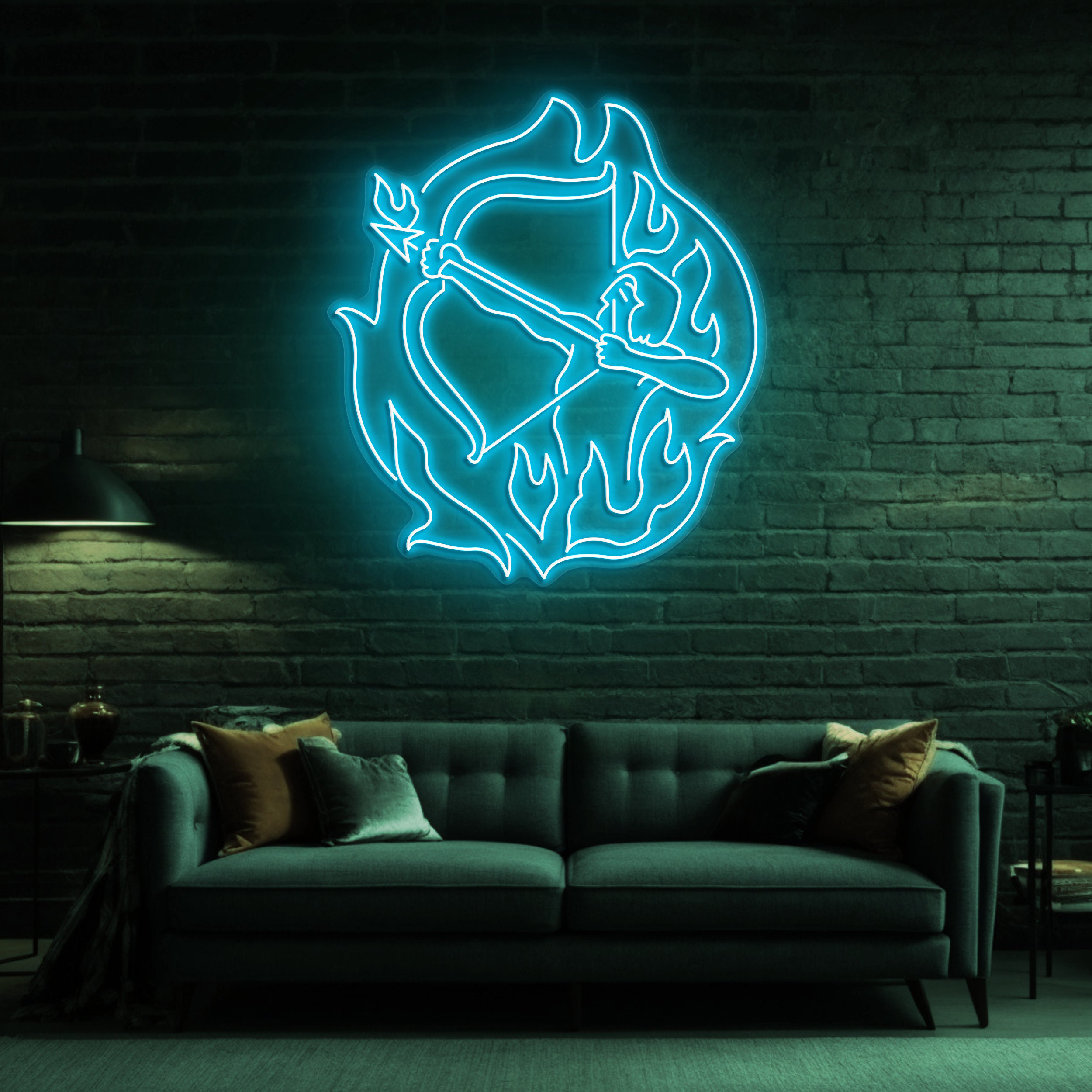 Sagittarius Neon Sign, Astrology Horoscope Sign, Bedroom Wall Decor, Led Neon Art, Sagittarius Sign for Home, Kids Room Decor, Gift Idea