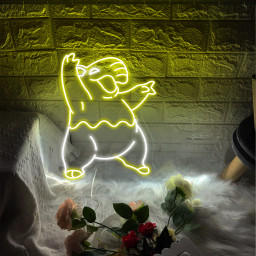 Drowzee Pokemon Neon Sign